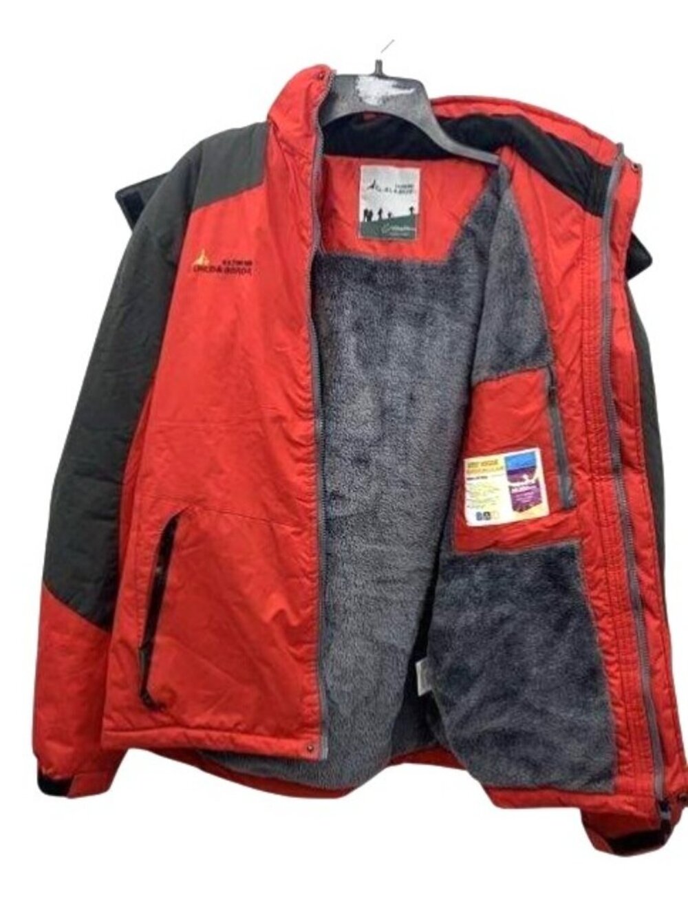 Unco & Boror V.A.TOR 189 Collection Red & Black Women's Weatherproof Jacket SZ 6
